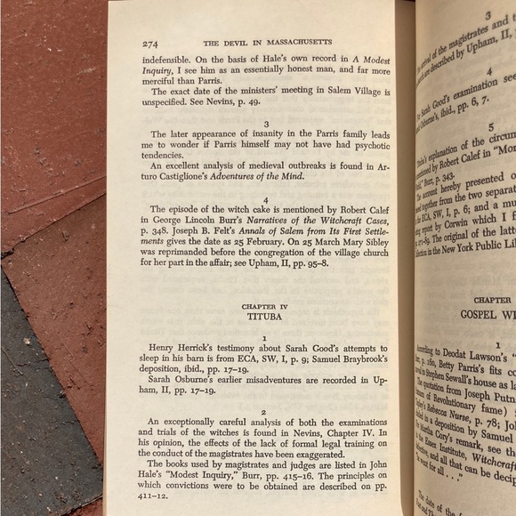 The Devil in Massachusetts Marion Starkey Salem MA Witch Trials New England - Picture 4 of 11